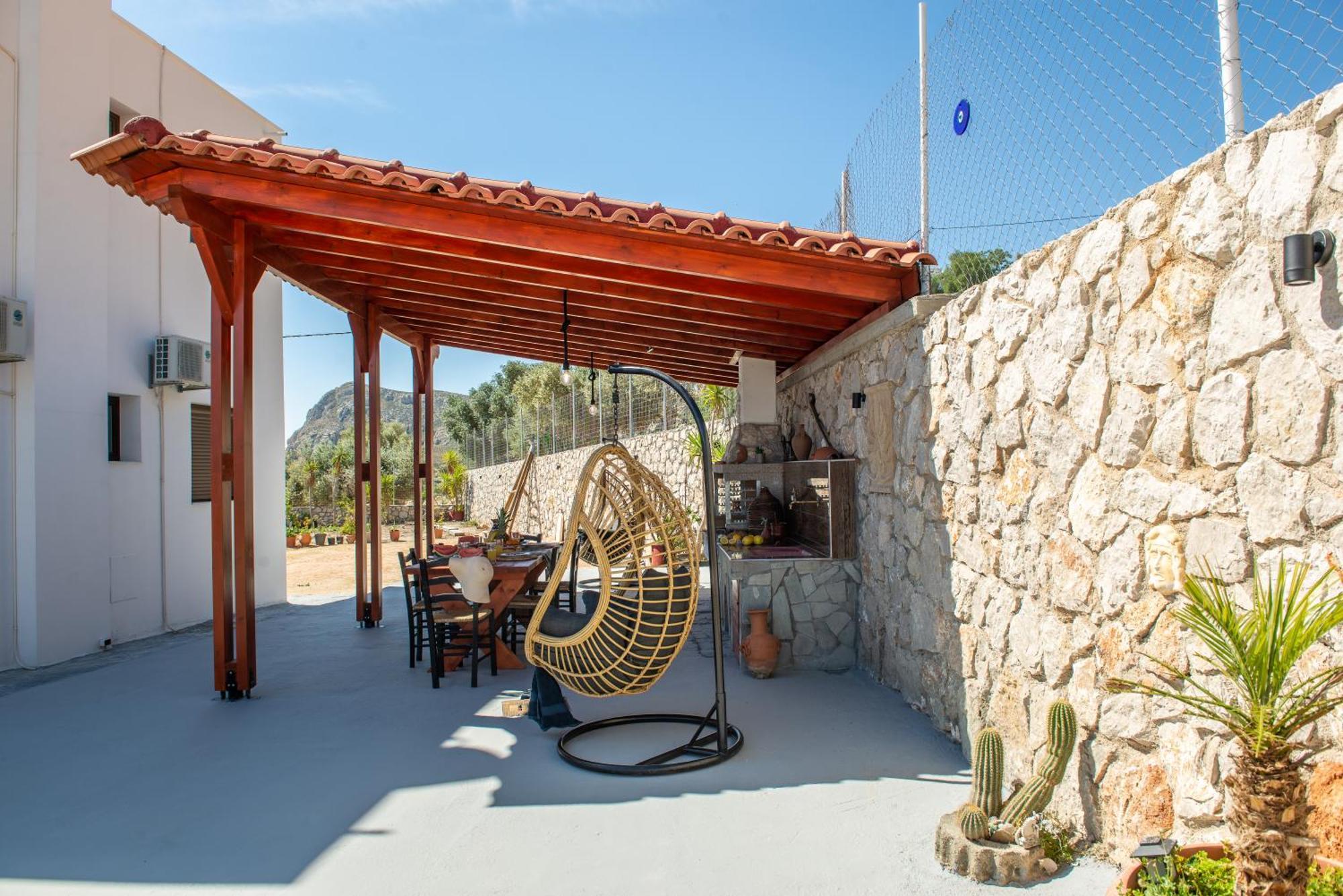 Blue Bay Villas , Ground Floor Archangelos  Eksteriør billede